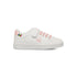 Sneakers primi passi bianche da bambina con dettagli rosa Benetton Penn LTX, Scarpe Bambini, SKU s334000126, Immagine 0